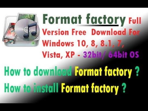 format factory setup free download